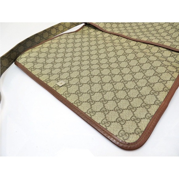 Gucci Beige and Brown Messenger Bag - Picture 9 of 15